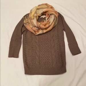 JCrew geometric printed scarf